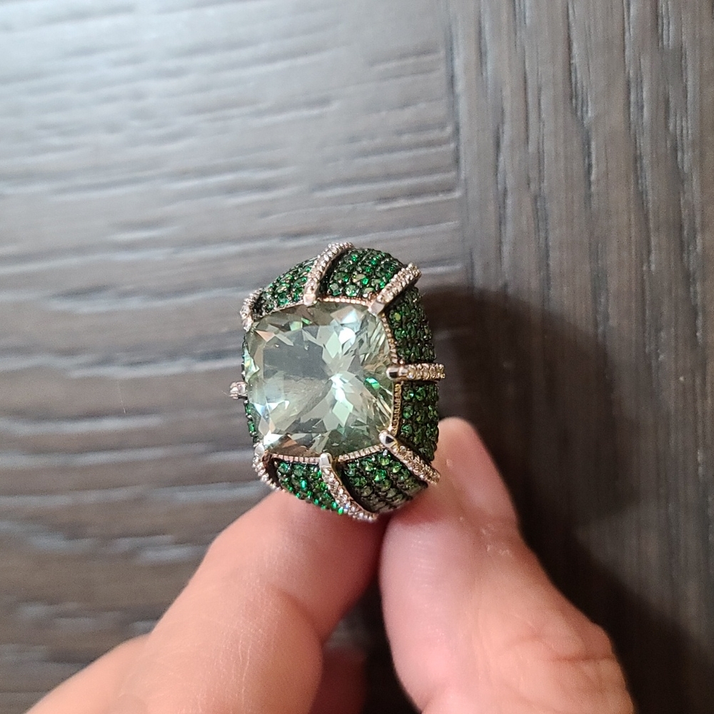 Judith Ripka Multi stone ring